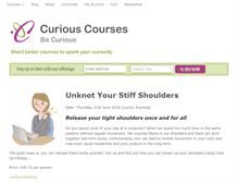 Tablet Screenshot of curiouscourses.com