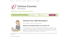 Desktop Screenshot of curiouscourses.ch
