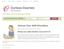 Tablet Screenshot of curiouscourses.ch